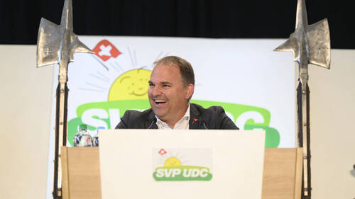 La Suisse se dégrade, prévient le président de l'UDC