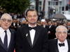 Montée des marches acclamée pour Scorsese, De Niro et DiCaprio