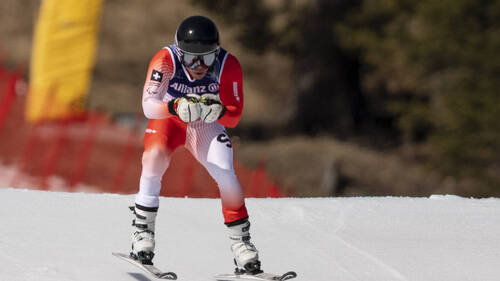 Ski: Robin Cuche sacré en descente