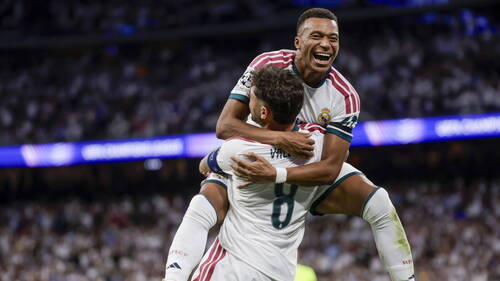 Le Real bat l'Inter à Bernabeu