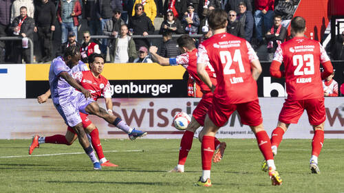 Le FC Bâle sur le podium