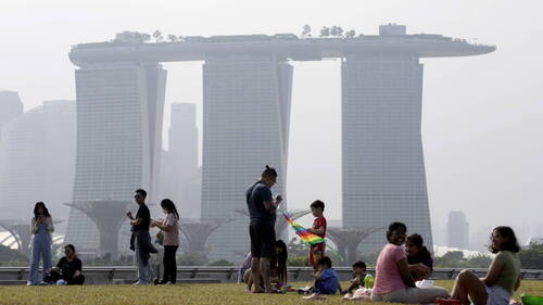 Incendies en Indonésie: pollution "très élevée" à Singapour