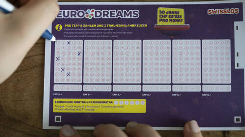 Personne ne décroche la bonne combinaison à l'Eurodreams