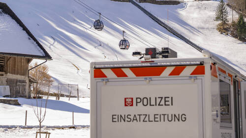 La chute d'une télécabine fait un mort au-dessus d'Engelberg (OW)