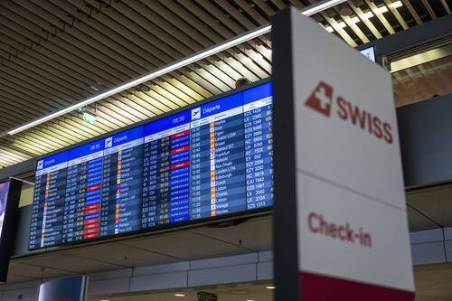 SCHWEIZ FLUGHAFEN GENF STREIK FLUGHAFENPERSONAL