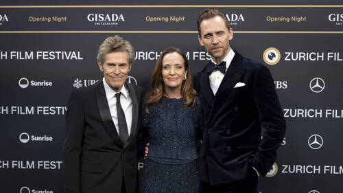 Tom Hiddleston et Willem Dafoe sous les feux de la rampe au ZFF