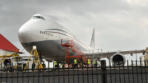 L'avion offert à Trump par le Qatar bon pour le service