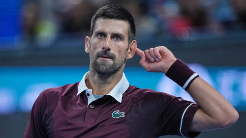 Djokovic décroche son 102e titre après l'abandon d'Alex de Minaur