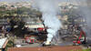 Importante explosion dans une station-service de Rome