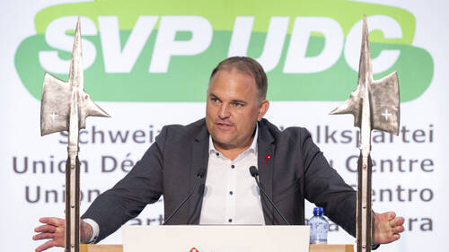 Assemblée de l'UDC: Marcel Dettling défend la neutralité