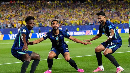 Le Brésil domine Haïti 3-0