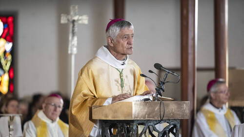 Message d'espérance lors de la messe à Crans-Montana