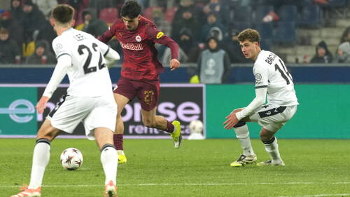 Europa League: Bâle n'a pas eu voix au chapitre à Salzbourg