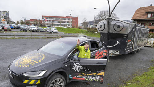 La caravane solaire de retour en Suisse après 4 ans autour du monde