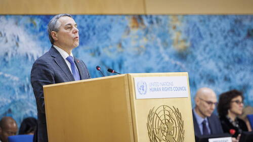 Cassis: "nous ne pouvons pas tout faire" sur les droits humains