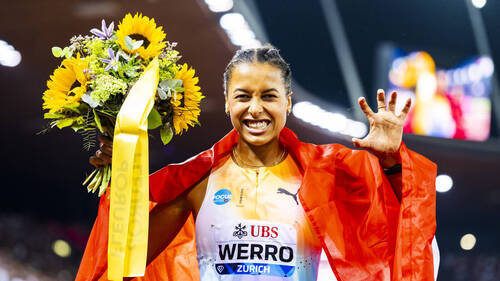 Audrey Werro nommée athlète européenne de l'année