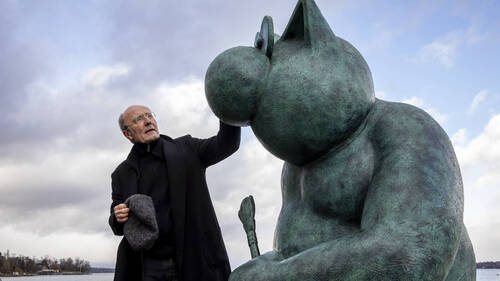 BD: Geluck relance son musée du Chat à Bruxelles