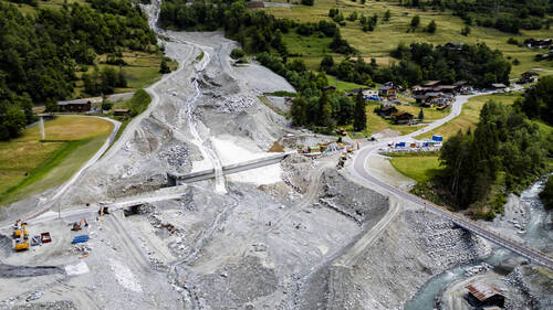 Intempéries: plusieurs crédits en faveur du Val de Bagnes