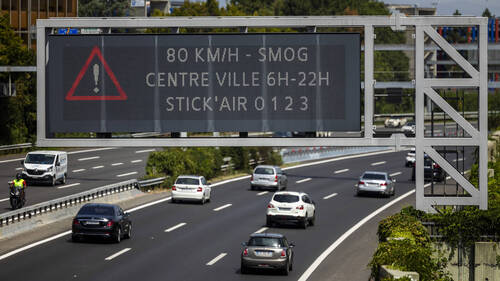 La qualité de l'air continue de s'améliorer à Genève