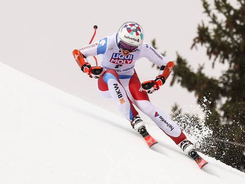 Super-G de Courchevel: Gisin 3e, grand globe pour Shiffrin