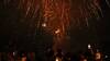 Grand feu d'artifice sur le Rhin pour la fête nationale à Bâle