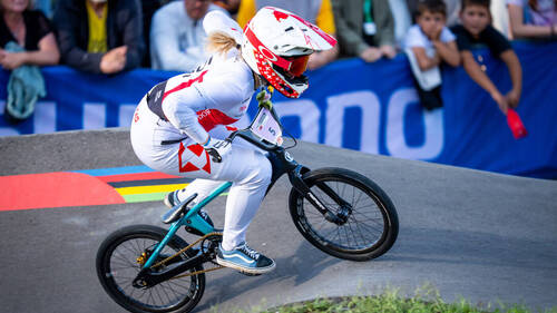 Nadine Aeberhard sacrée championne du monde de pumptrack