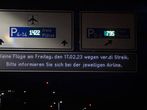 Les voyageurs suisses invités à éviter l'Allemagne lundi, en grève