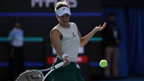 Golubic impuissante face à Noskova