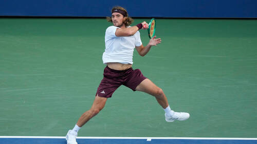 Tsitsipas en 8es de finale à New York, une première