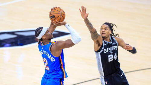 Le Thunder récupère l'avantage du terrain face aux Spurs