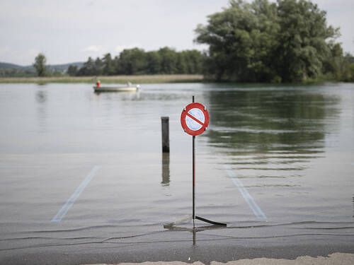 Danger de crues maximal le long du lac Inférieur de Constance