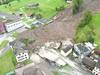 Glissement de terrain à Schwanden (GL): maisons détruites