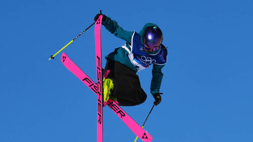Mathilde Gremaud en favorite du slopestyle