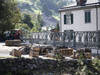 Pont d'urgence construit par l'armée à Schwanden (GL)