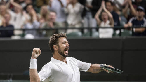 Wawrinka se bat comme un lion mais s'incline au premier tour