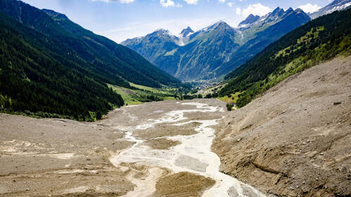 Restes humains découverts à Blatten