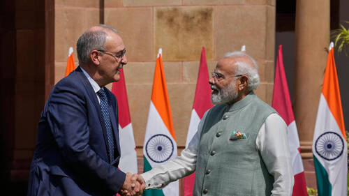 Guy Parmelin en Inde: pour un accord protégeant les investissements