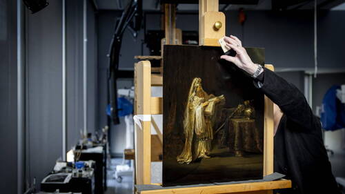 Amsterdam: découverte d'un nouveau Rembrandt au Rijksmuseum