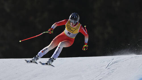 Les Suissesses en retrait en descente, comme en super-G