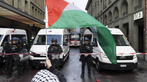 Manifestation pro-Gaza: Amnesty blâme la police bernoise