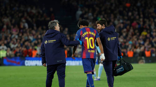 Yamal forfait pour la fin de la saison, à voir pour le Mondial