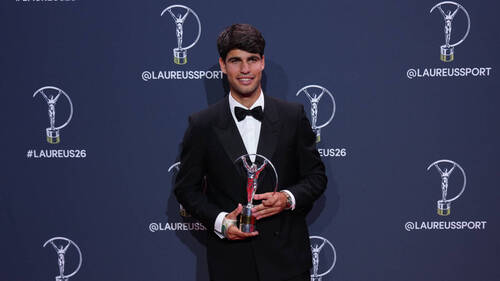 Alcaraz et Sabalenka nommés sportifs de l'année 2025