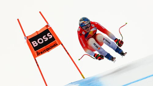 Franzoni prive Odermatt d'une première victoire sur la Streif