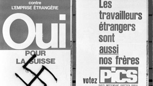 Votation sur l'immigration: une histoire suisse vieille de 50 ans