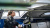 Justine Mettraux au départ en 2028, sur un bateau dernier cri
