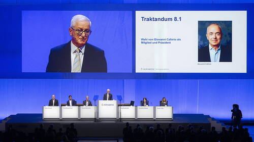 Giovanni Caforio élu président de Novartis