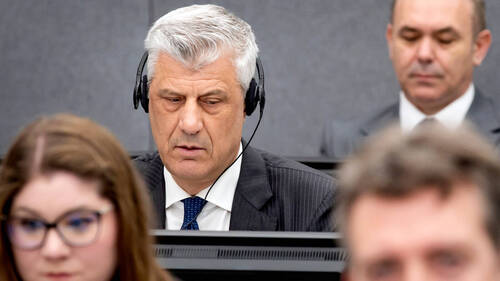 L'ex-président du Kosovo Hashim Thaçi condamné à 25 ans de prison