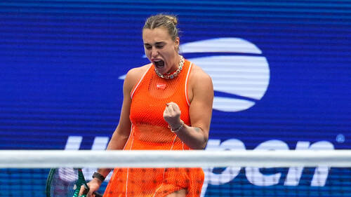 Sabalenka qualifiée pour les quarts de finale de l'US Open