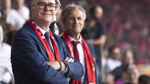 Martin Pfister aux Etats-Unis pour le match de quart de finale
