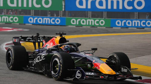 Verstappen en pole position pour le sprint du GP de Singapour